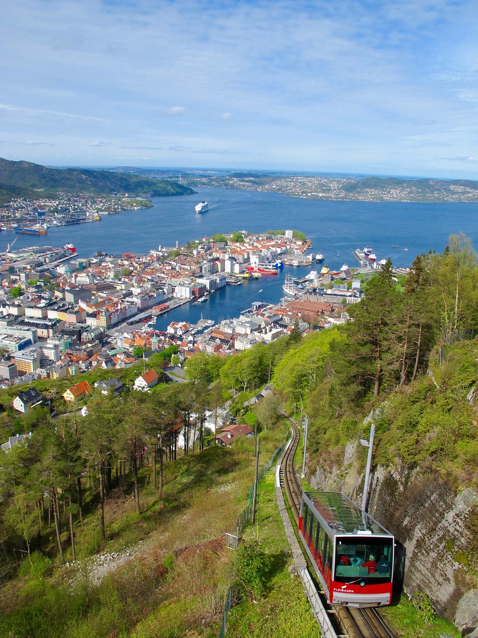 Funikulierius, Fjordas, Norvegija, Uostas, Nemokamos Nuotraukos,  Nemokama Licenzija