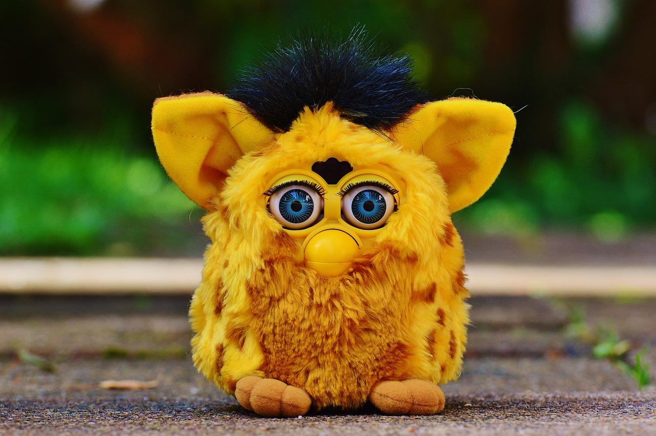 Furby, Mielas, Mėlyna Akis, Minkštas Žaislas, Žaislai, Vaikai, Juokinga, Iškamša, Saldus, Nemokamos Nuotraukos