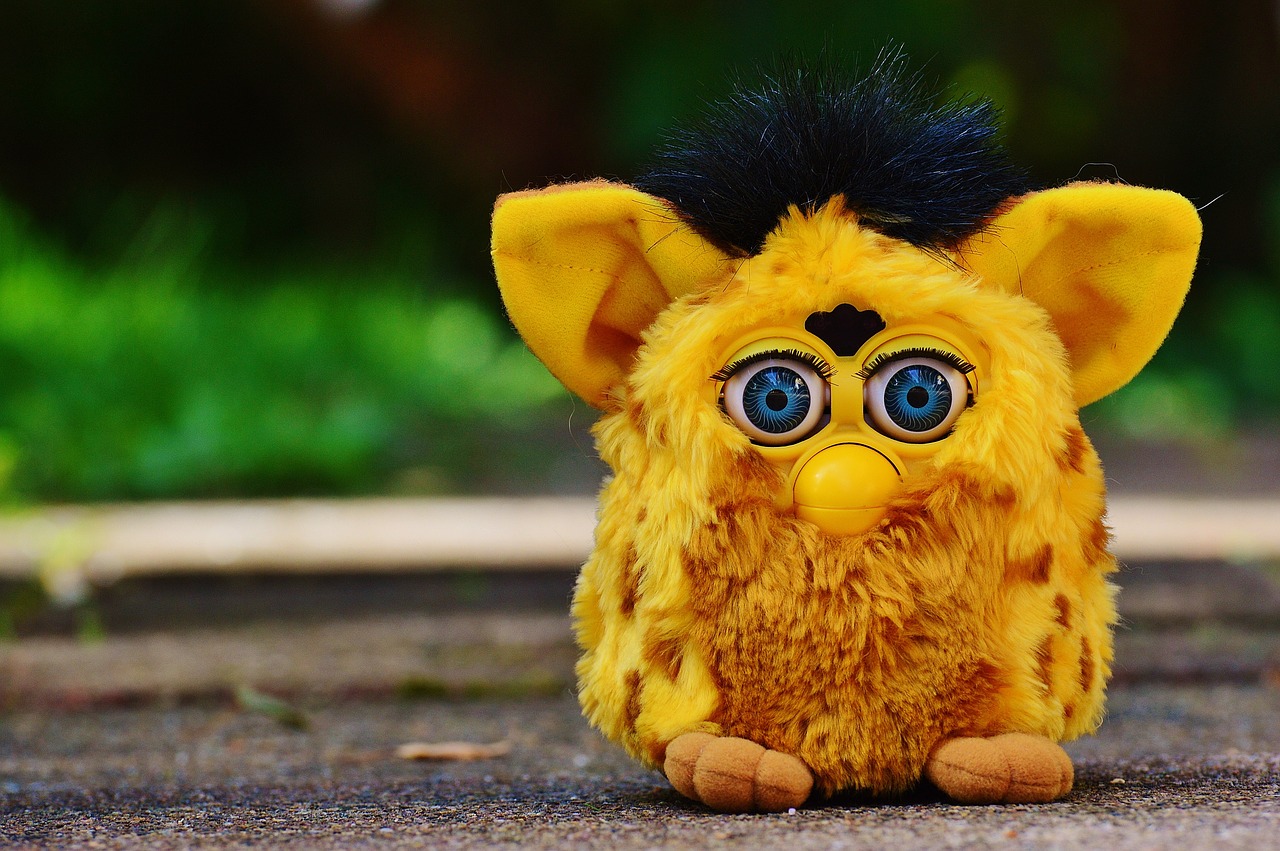 Furby, Mielas, Mėlyna Akis, Minkštas Žaislas, Žaislai, Vaikai, Juokinga, Iškamša, Saldus, Nemokamos Nuotraukos