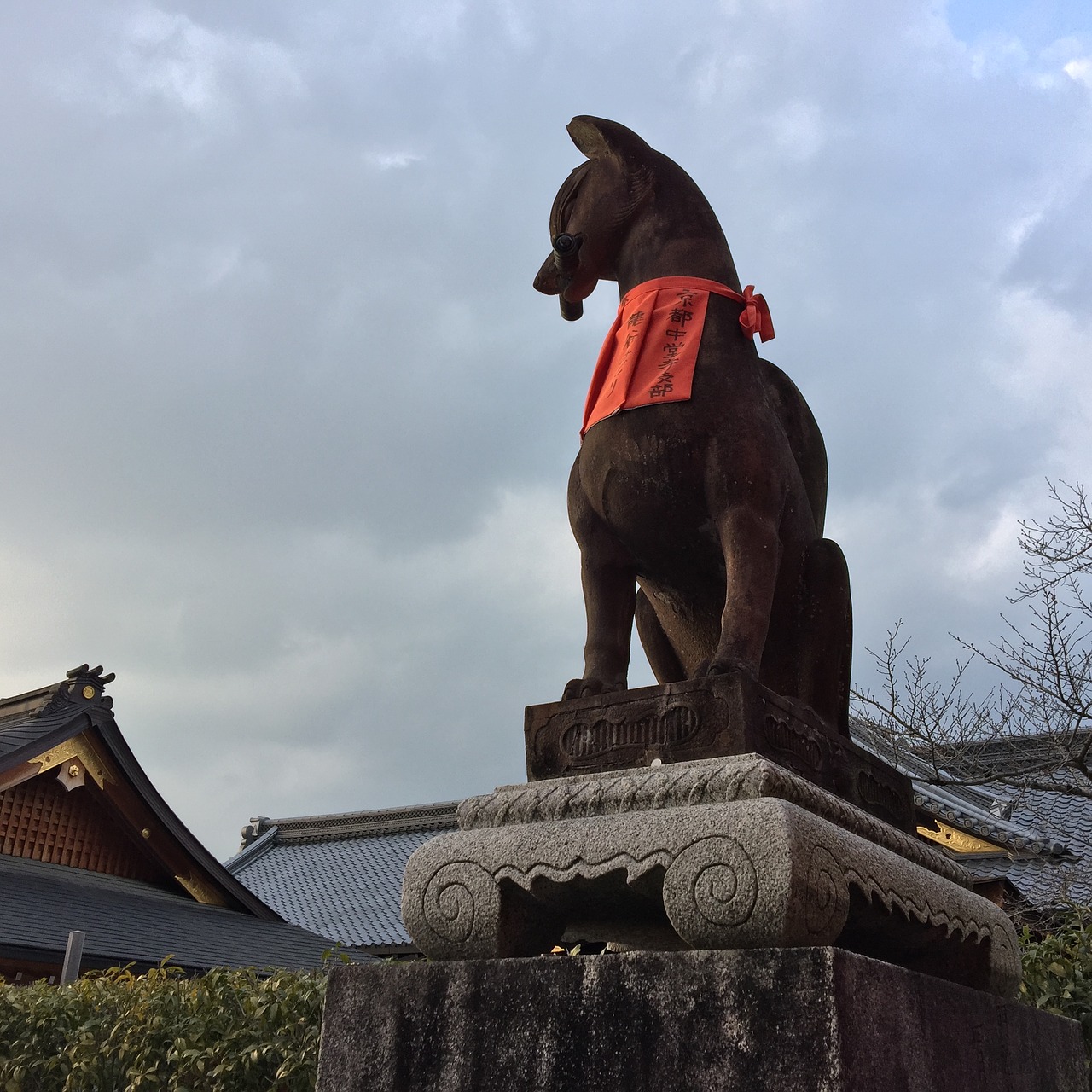 Fushimi Inari, Japonija, Vienuolynas, Žvėrys, Skulptūra, Lapė, Pastatas, Nemokamos Nuotraukos,  Nemokama Licenzija