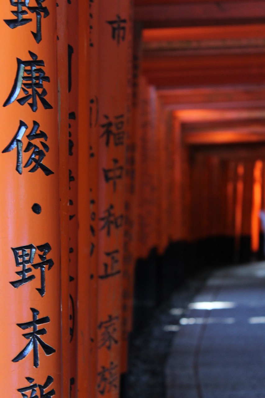 Fushimi Inari,  Kyoto,  Fushimiinari,  Japonija,  Šventykla,  Rytų Ilgumos,  Inari,  Budistų,  Religija,  Azijoje