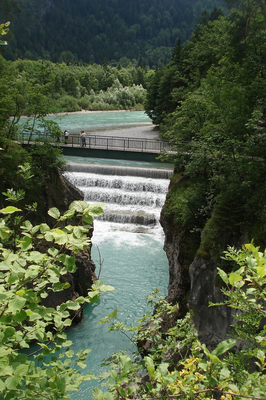 Füssen,  Lech,  Krioklys,  Vasara,  Kelionė,  Pobūdį,  Turizmas, Nemokamos Nuotraukos,  Nemokama Licenzija