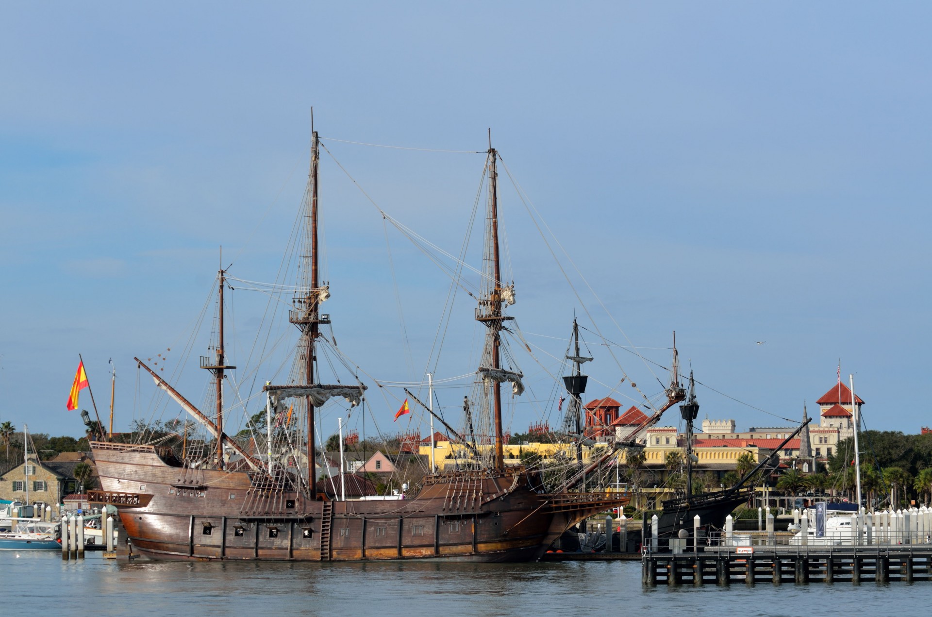 Florida,  Jūrinis,  Kultūra,  Laivas,  Piratas,  Galleonas,  Istorinis,  Transportas,  Mediena,  Aukštas