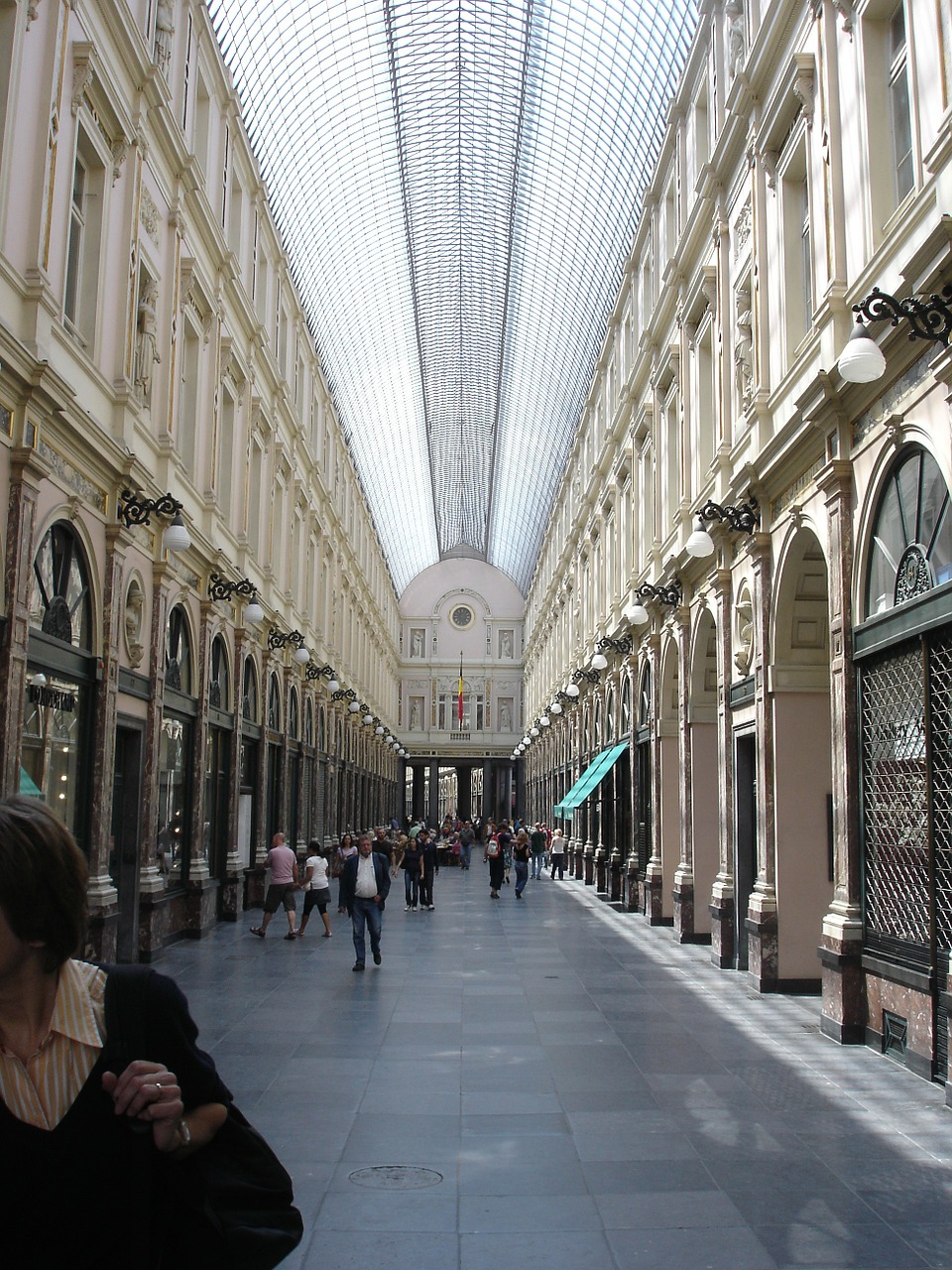 Galerija, Belgija, Architektūra, Briuselis, Arcade, Europa, Pastatas, Prekybos Centras, Žmonės, Miesto