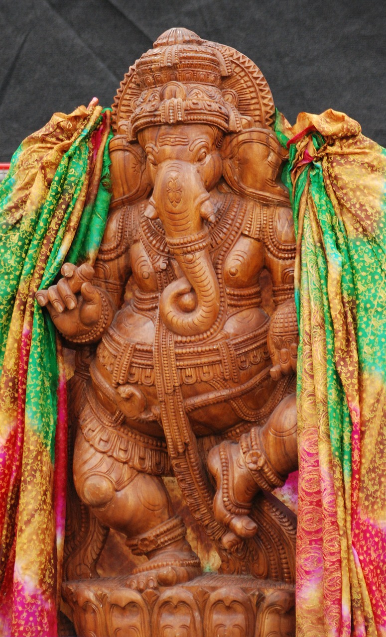 Ganesha, Dramblys, Hinduizmas, Dievas, Asian, Indijos, Religija, Nemokamos Nuotraukos,  Nemokama Licenzija