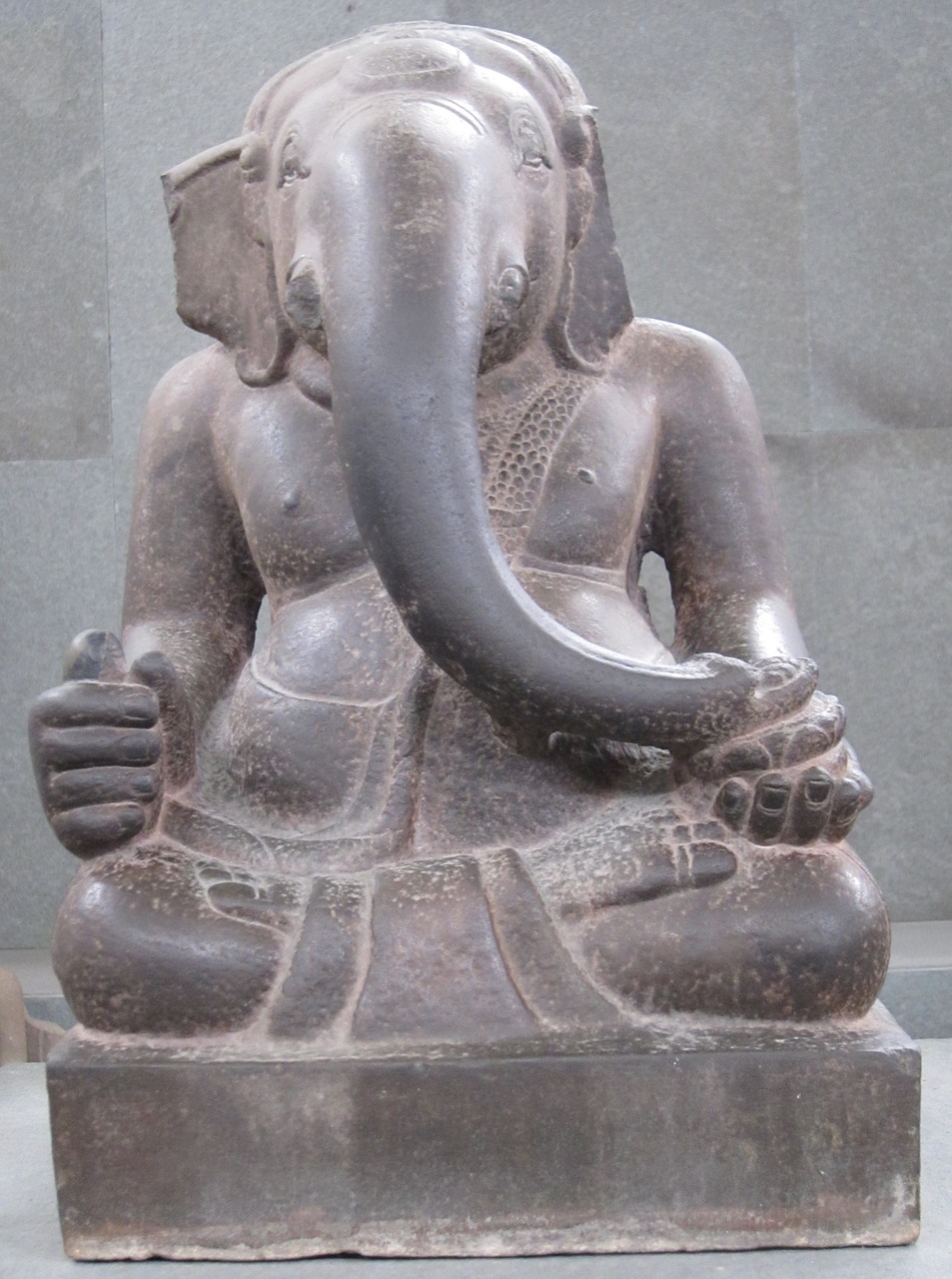 Ganesha, Smiltainis, Skulptūra, Muziejus, Cham, Asija, Statula, Kultūra, Hinduizmas, Religija