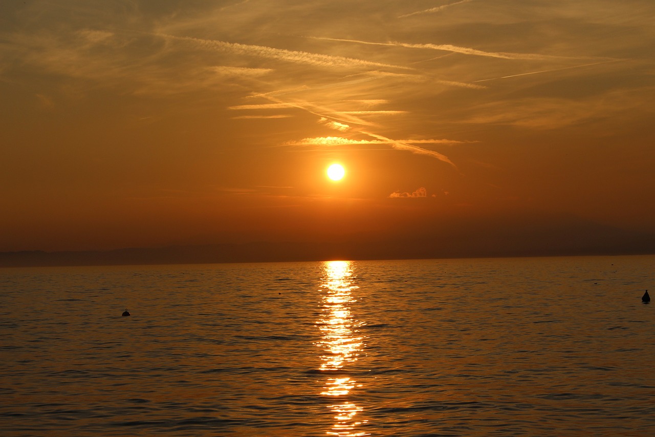 Garda, Bankas, Italy, Vanduo, Idiliškas, Malcesine, Nuotaika, Vasara, Promenada, Papludimys