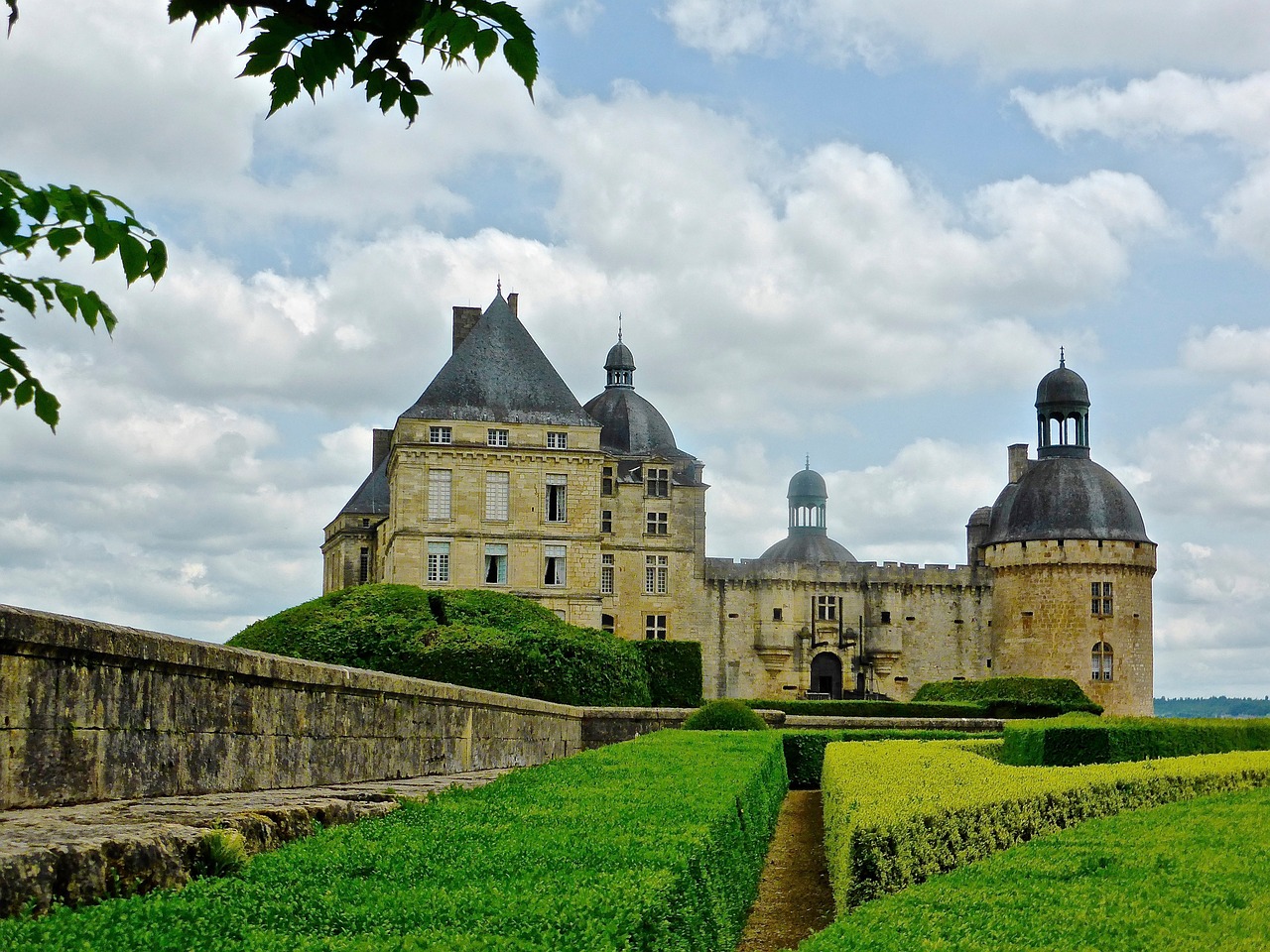 Sodas, Hautefort, Pilis, France, Viduramžių, Pilis, Istorinis, Paveldas, Orientyras, Dordogne