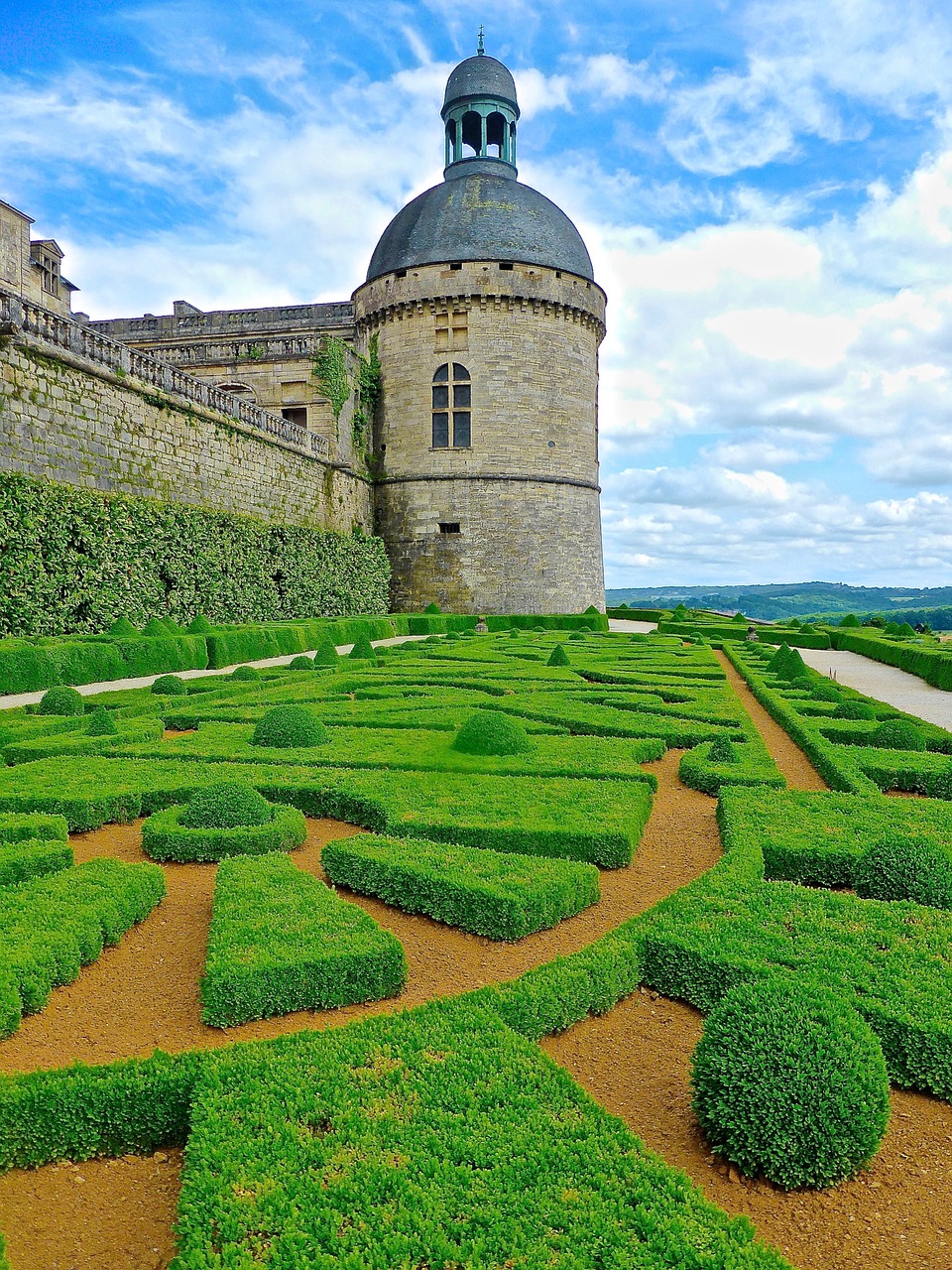 Sodas, Hautefort, Pilis, France, Viduramžių, Pilis, Istorinis, Paveldas, Orientyras, Dordogne