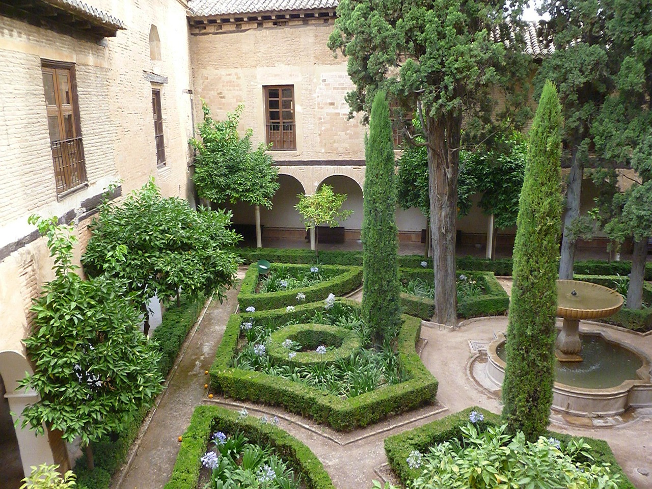 Sodas, Alhambra, Andalūzija, Ispanija, Nemokamos Nuotraukos,  Nemokama Licenzija
