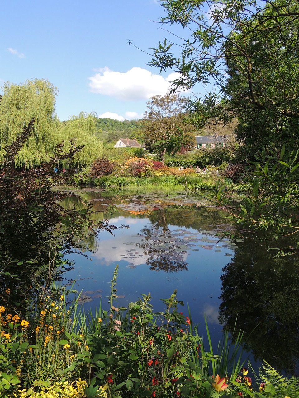 Sodas, Gėlės, Giverny, Moneta, Impresionizmas, Tvenkinys, France, Nemokamos Nuotraukos,  Nemokama Licenzija