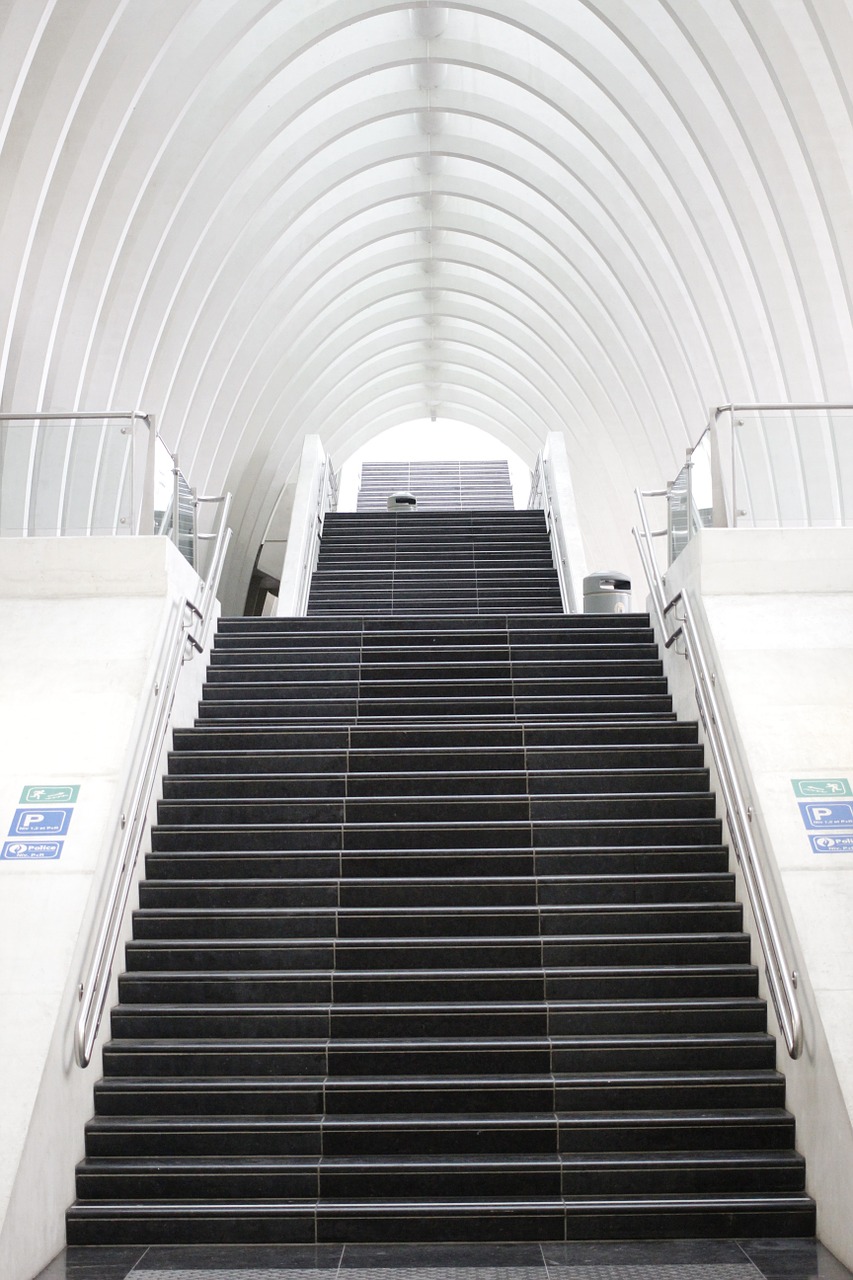 Gare De Liège, Architektūra, Laiptai, Salė, Salazar, Balta, Nemokamos Nuotraukos,  Nemokama Licenzija