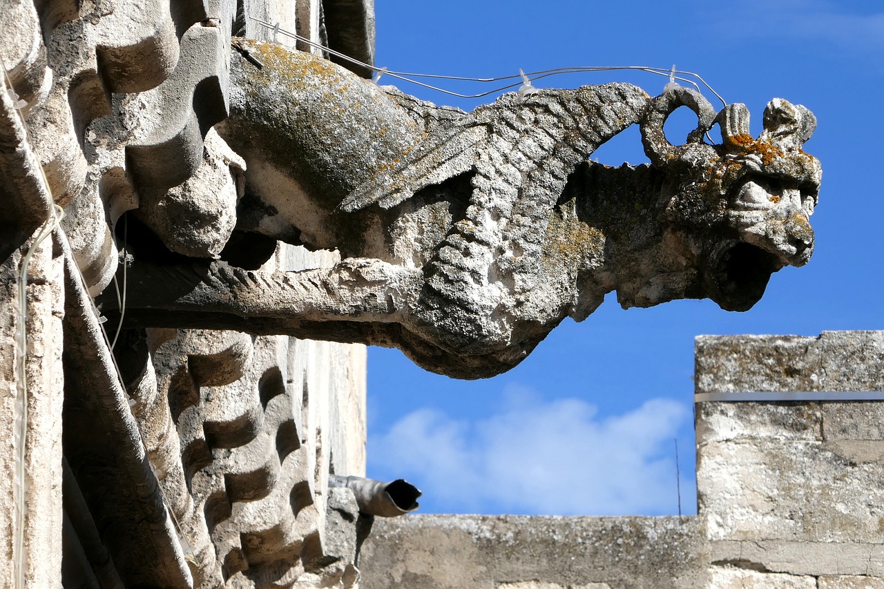 Gargoyle, Musée Réattu, Arles, France, Grand Priory, Malta Tvarka, Paminklas, Viduramžių, Nemokamos Nuotraukos,  Nemokama Licenzija