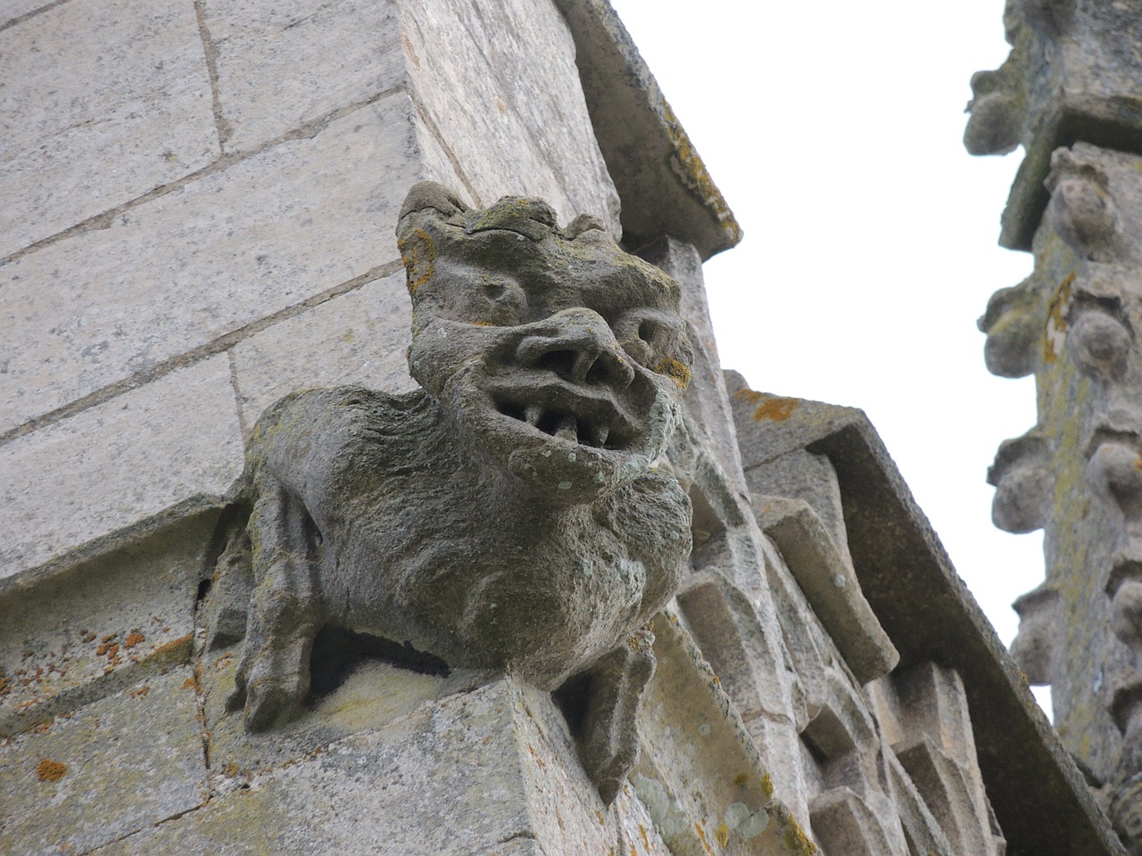 Gargoyle, Bažnyčia, Bokštas, Religija, Katedra, Viduramžių, Istorinis, Senas, Katalikų, Krikščionybė