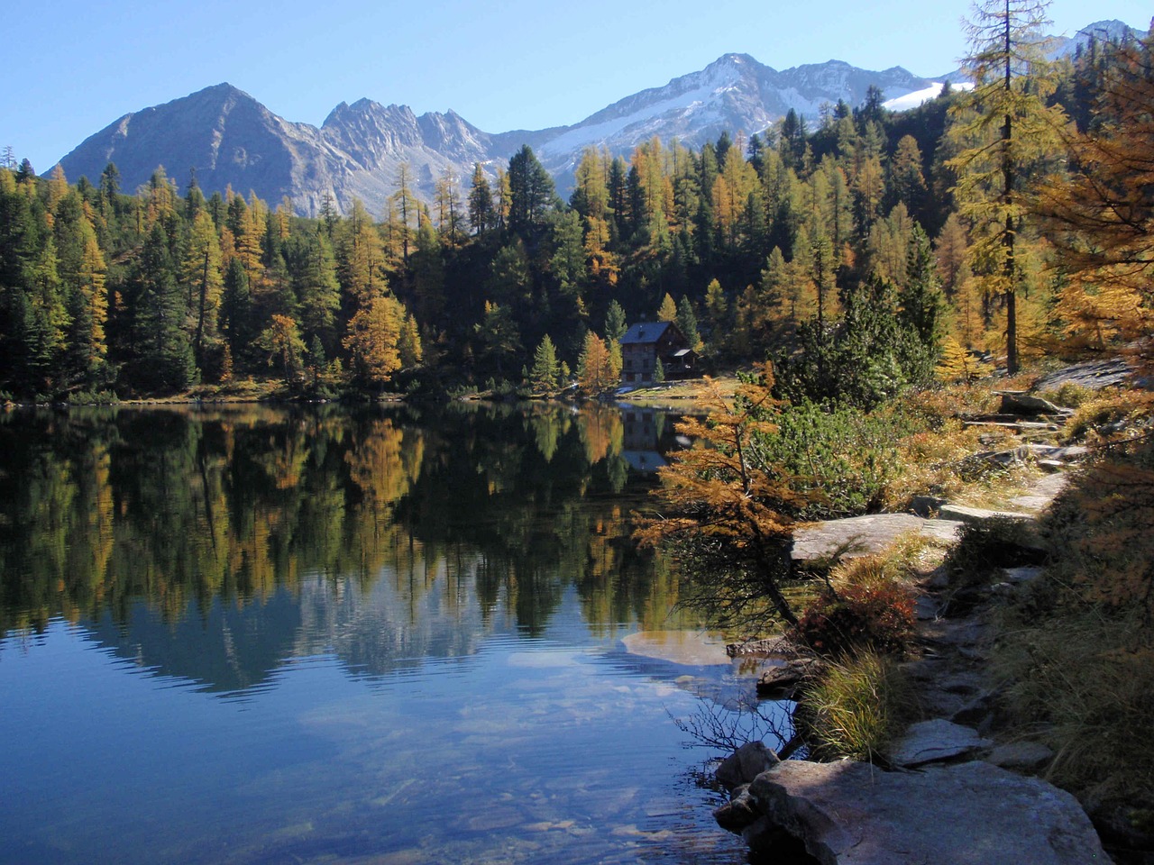 Gastein, Blogas Gastein, Austria, Kalnai, Ežeras, Žygiai, Ruduo, Svajonių Diena, Miškas, Nemokamos Nuotraukos