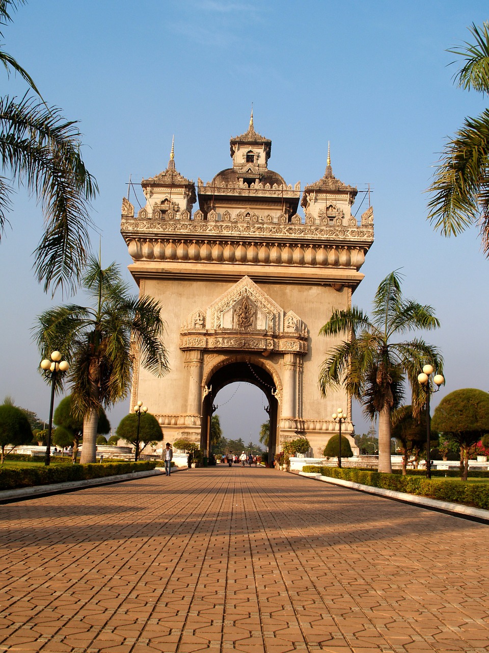Vartai, Wat Pha-That Luang, Vientiane, Laosas, Paminklas, Asija, Nemokamos Nuotraukos,  Nemokama Licenzija