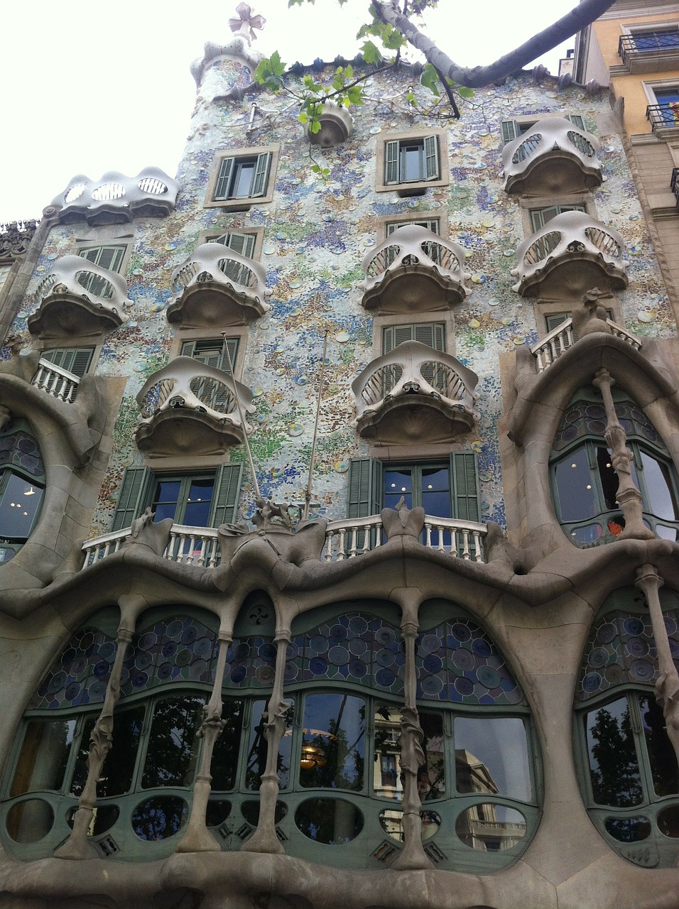 Gaudí, Barcelona, Namas Battló, Nemokamos Nuotraukos,  Nemokama Licenzija