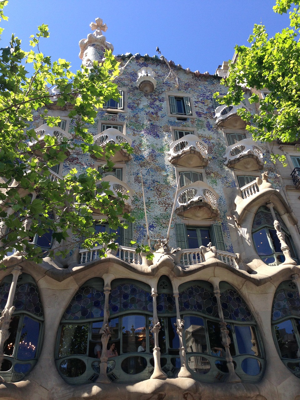 Gaudí, Barcelona, Ispanija, Architektūra, Katalonija, Menas, Namai, Fasadas, Namo Fasadas, Nemokamos Nuotraukos