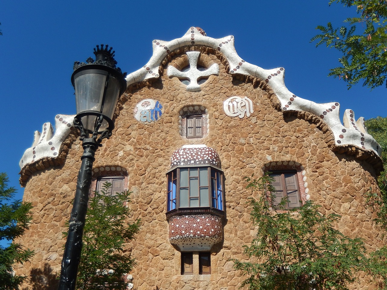 Gaudí, Architektūra, Barcelona, Guel Park, Nemokamos Nuotraukos,  Nemokama Licenzija