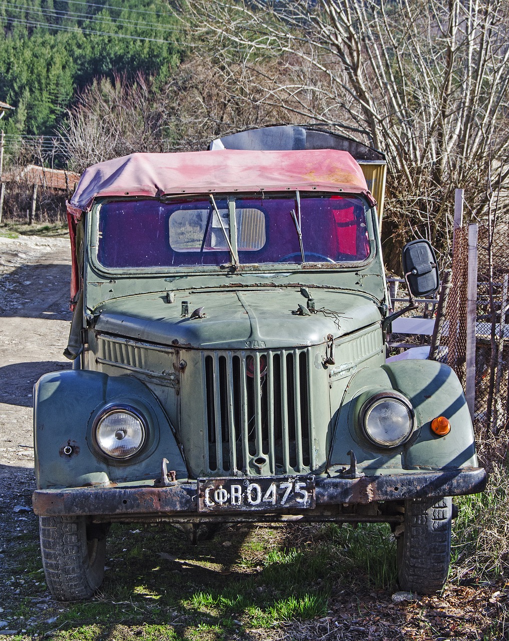 Gaz 69,  Rusų,  Jeep,  4X4,  Off Road,  Gabenimas,  Vintage,  Bulgarija,  Suv,  Transporto Priemonė