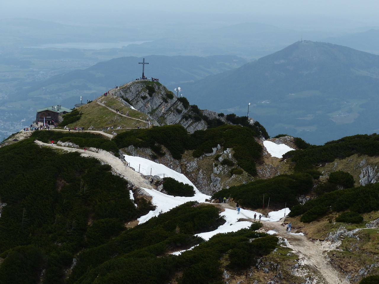 Geiereck, Kalnas, Kalnų Viršūnių Susitikimas, Aukščiausiojo Lygio Susitikimas, Alpių, Unterbergas, Masyvas, Šiaurinis Alpių Kalkakmenis, Ryškus Orientyras, Alpės Kraštas