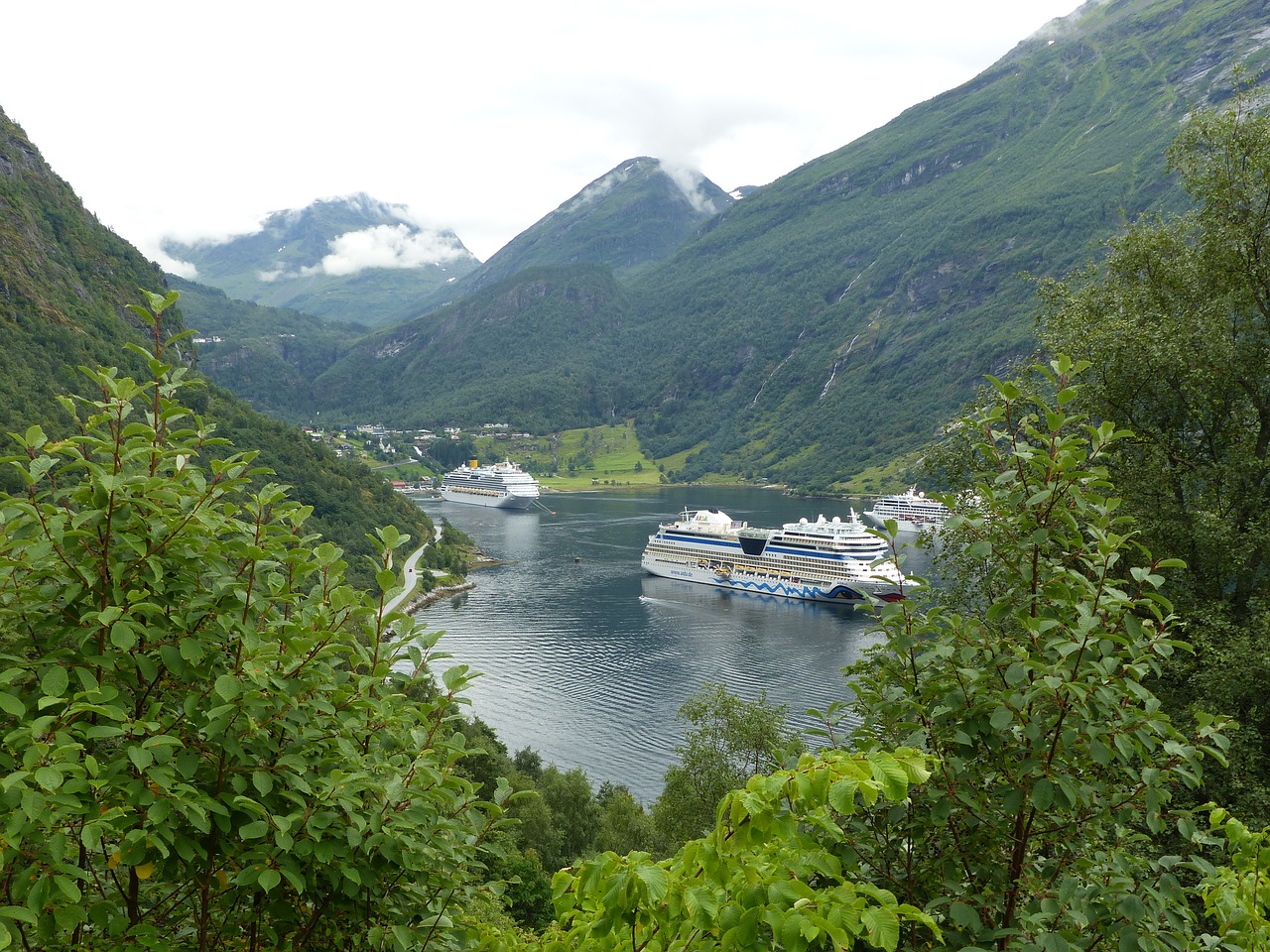 Geirangerfjord Yra, Norvegija, Fjordai, Nemokamos Nuotraukos,  Nemokama Licenzija