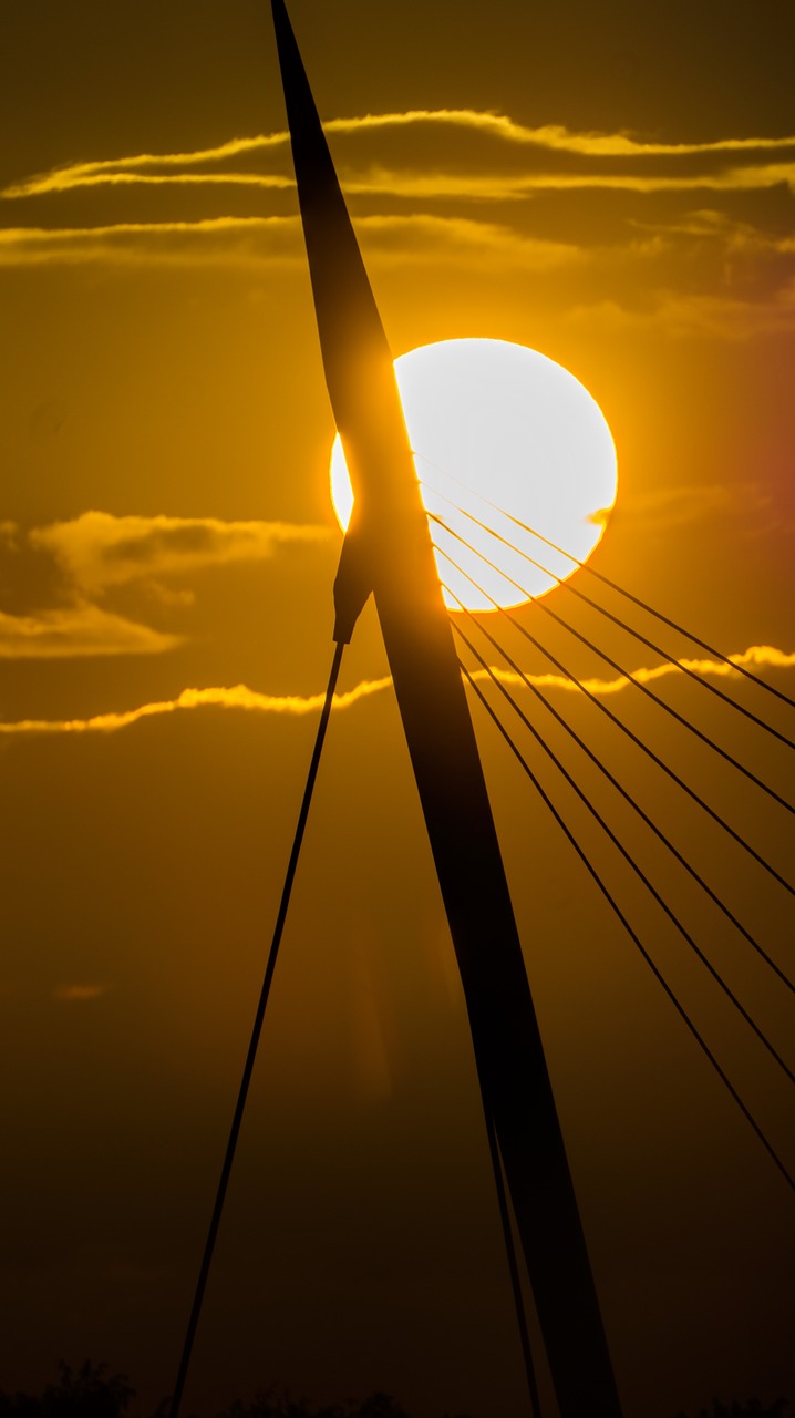 Gelsenkirchen, Uosto Bismarkas, Rhine Herne Kanalas, Bismark, Dusk, Abendstimmung, Ruhr Area, Nemokamos Nuotraukos,  Nemokama Licenzija