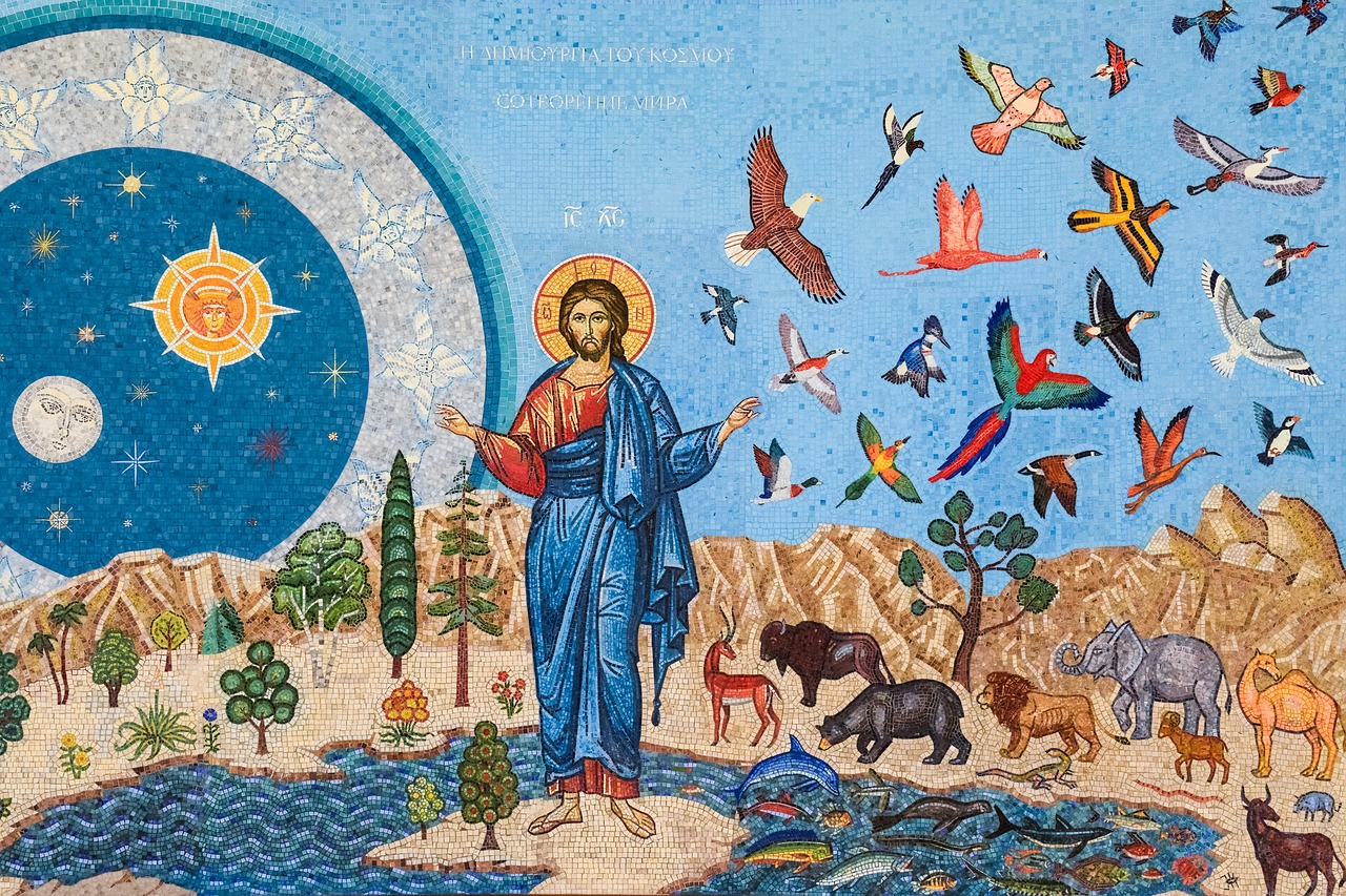 Genezė, Mozaika, Ikonografija, Rusų Bažnyčia, Religija, Ortodoksas, Tamassos Vyskupas, Episkopija, Kipras, Krikščionybė