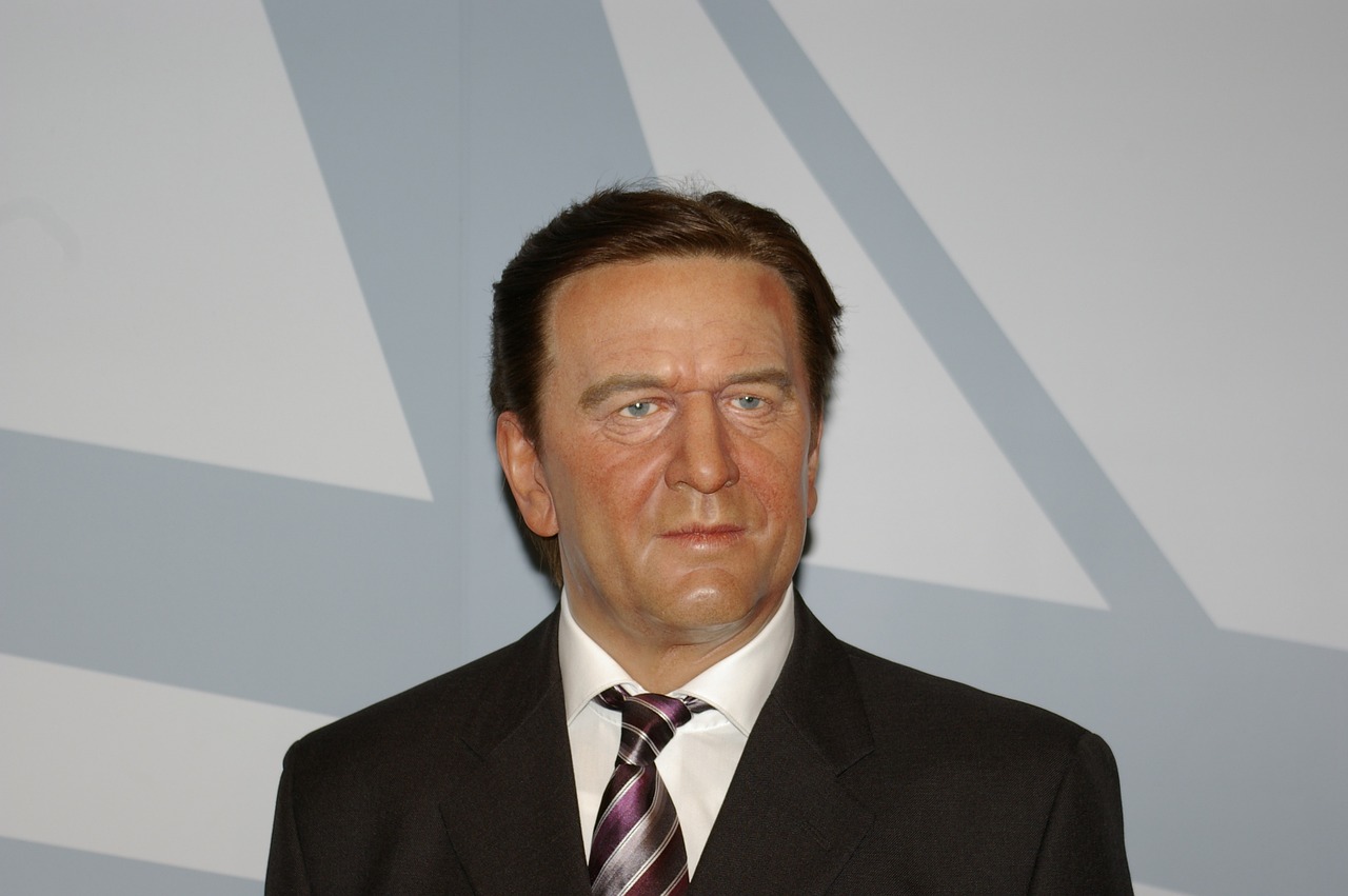 Gerhard Schröder,  Politikė,  Vaškas,  Buvęs Federalinis Kancleris,  Lobistas,  Teisininkas,  Berlynas,  Madam Tiuso, Nemokamos Nuotraukos,  Nemokama Licenzija
