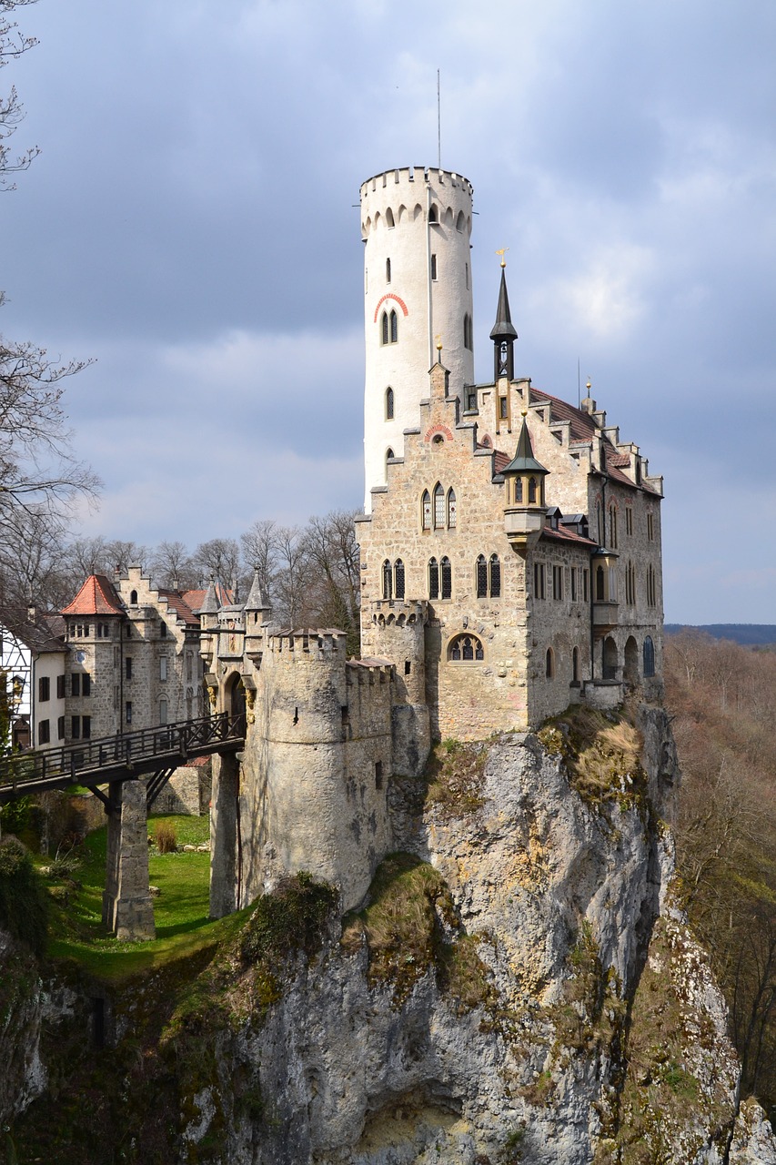 Vokietija, Istorija, Architektūra, Viduramžių, Lichtenšteino Pilis, Nemokamos Nuotraukos,  Nemokama Licenzija