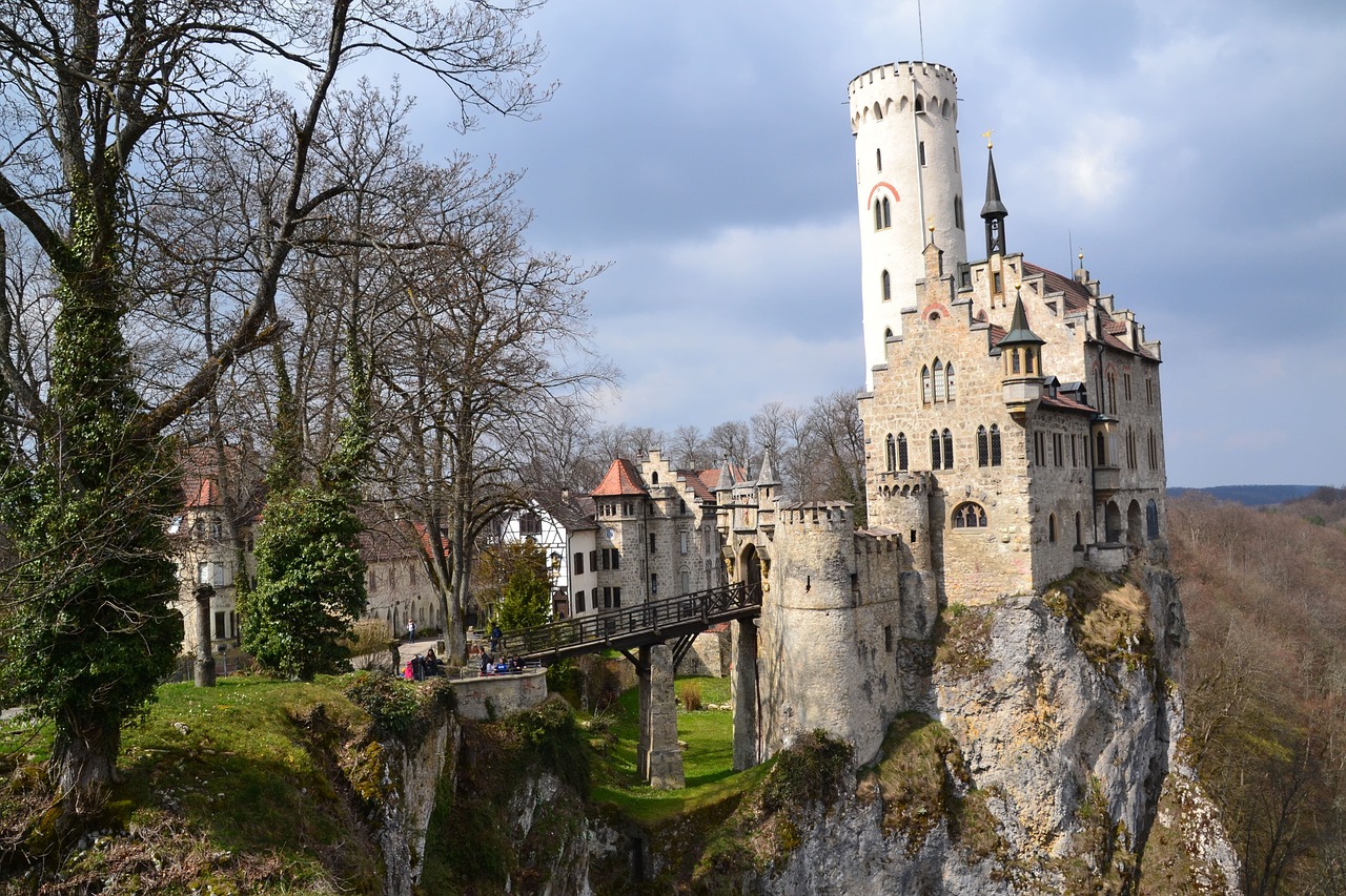 Vokietija, Istorija, Architektūra, Viduramžių, Lichtenšteino Pilis, Nemokamos Nuotraukos,  Nemokama Licenzija