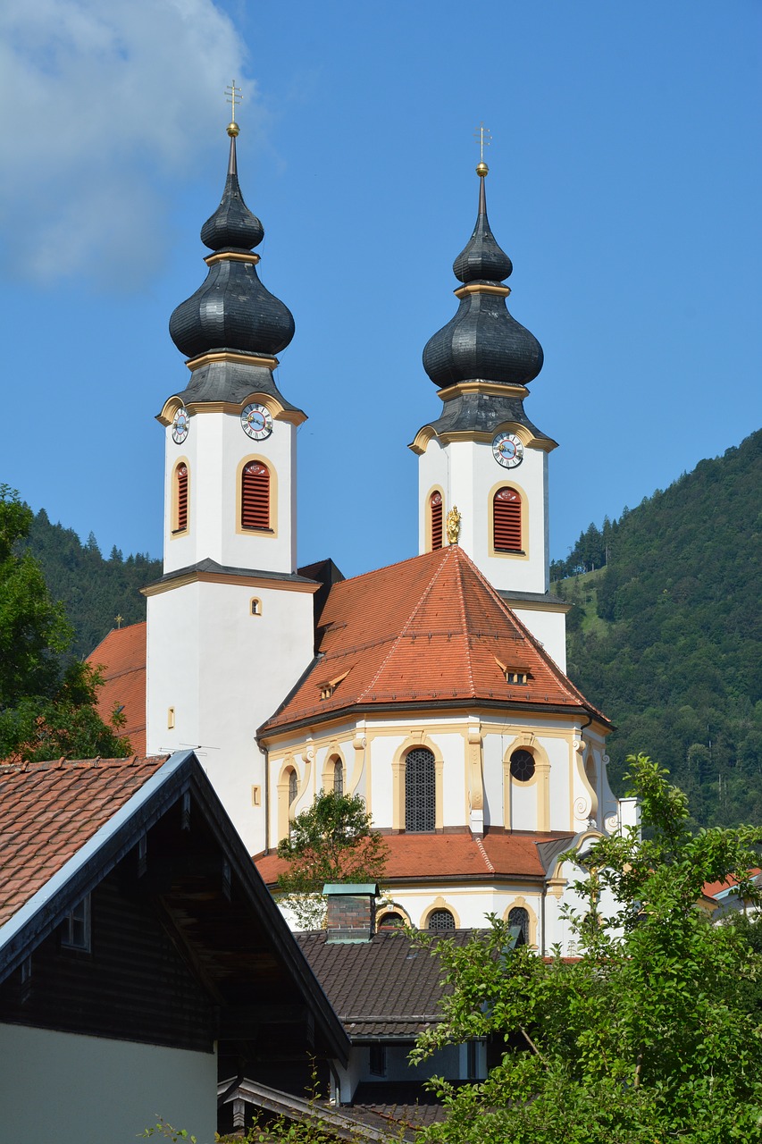 Vokietija, Bavarija, Aschau, Bažnyčia, Nemokamos Nuotraukos,  Nemokama Licenzija