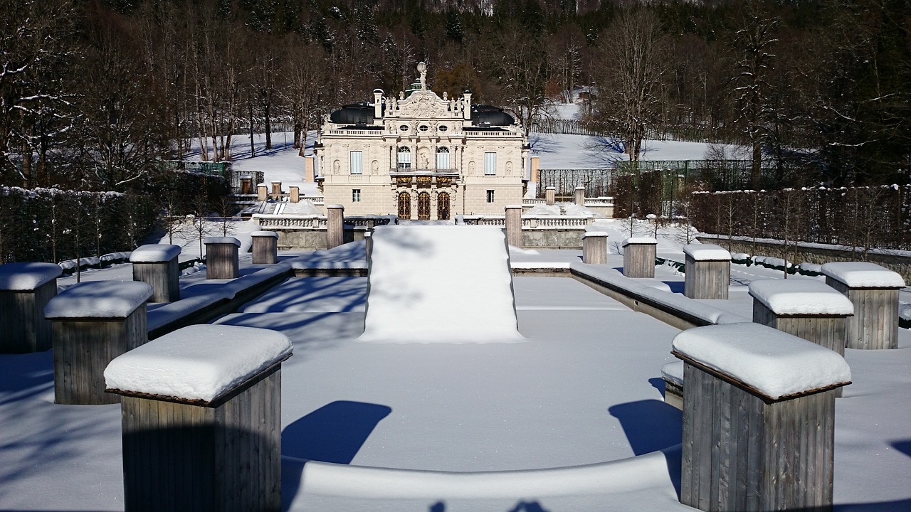 Vokietija, Bavarija, Linderhof Rūmai, Ettal, Karalius Ludwig Ii, Pilis, Karališkoji Vila, Nemokamos Nuotraukos,  Nemokama Licenzija