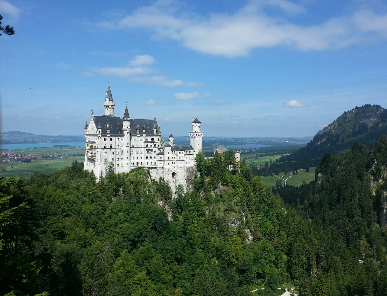 Vokietija, Bavarija, Architektūra, Neuschwanstein Pilis, Allgäu, Karalius, Nemokamos Nuotraukos,  Nemokama Licenzija