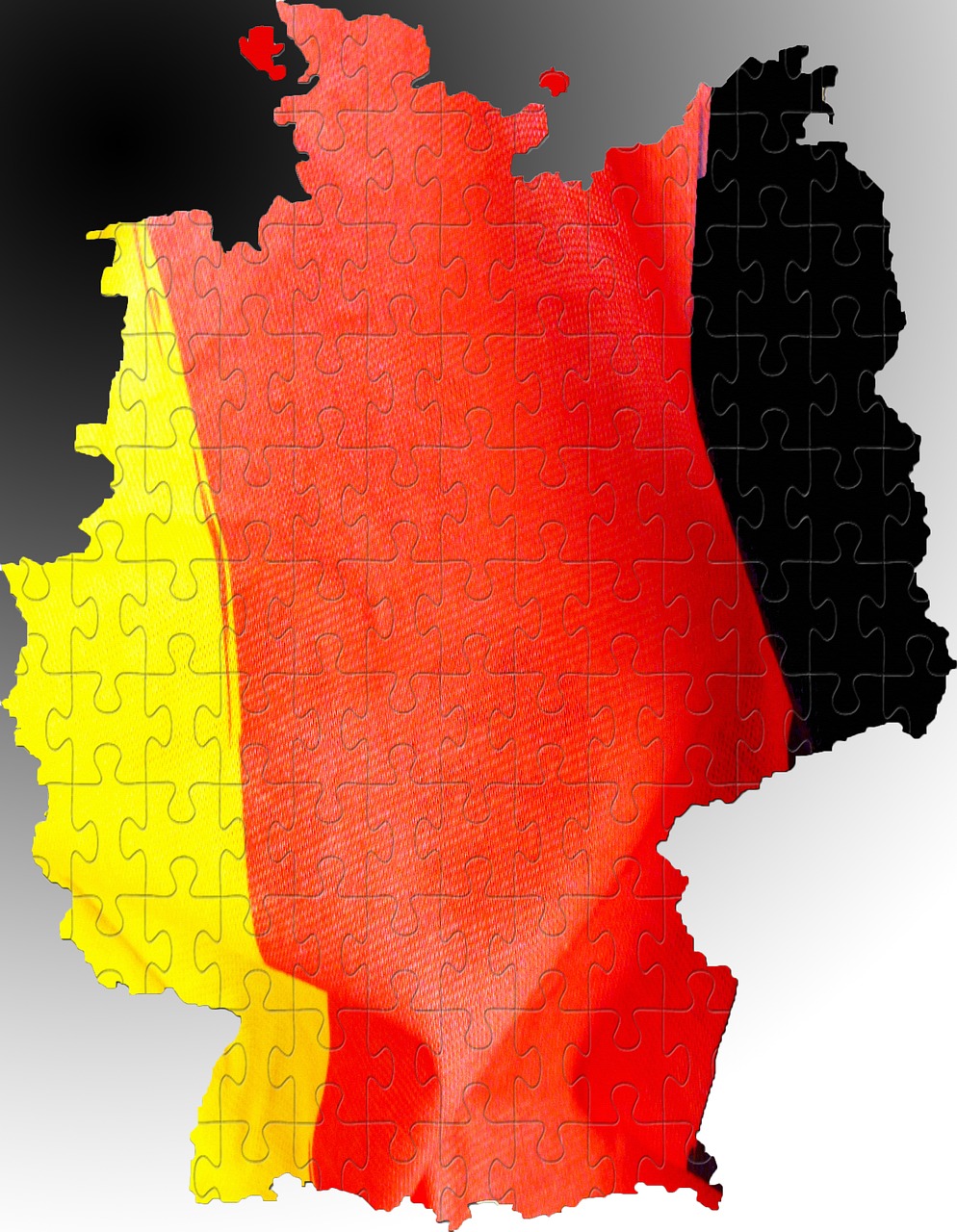 Vokietija, Vokietijos Žemėlapis, Regionai, Regionai Vokiečiai, Žemėlapis, Juodas Raudonas Auksas, Federalinė Respublika, Vokietijos Žemėlapis, Vėliava, Nacionalinės Spalvos