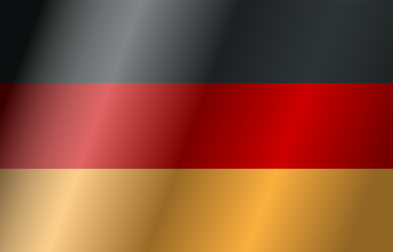 Vokietija, Vėliava, Trispalvis, Juoda, Raudona, Auksas, Reklama, Plaukiojantys, Bundesflagge Und Handelsflagge, Nacionalinis