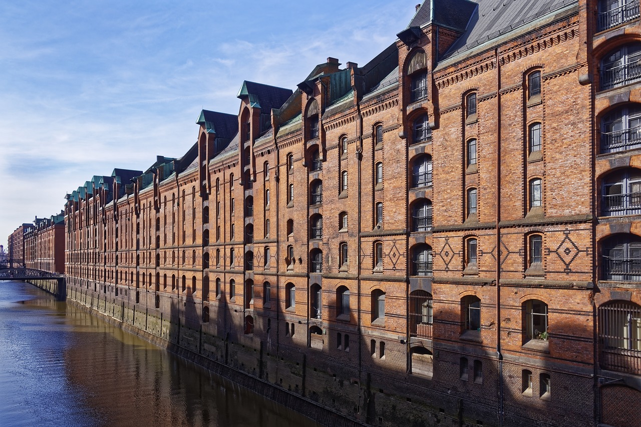 Vokietija,  Hamburg,  Speicherstadt,  Architektūra,  Fasadas,  Žymus Objektas,  Uosto,  Elbės,  Hanzos Miestas, Nemokamos Nuotraukos