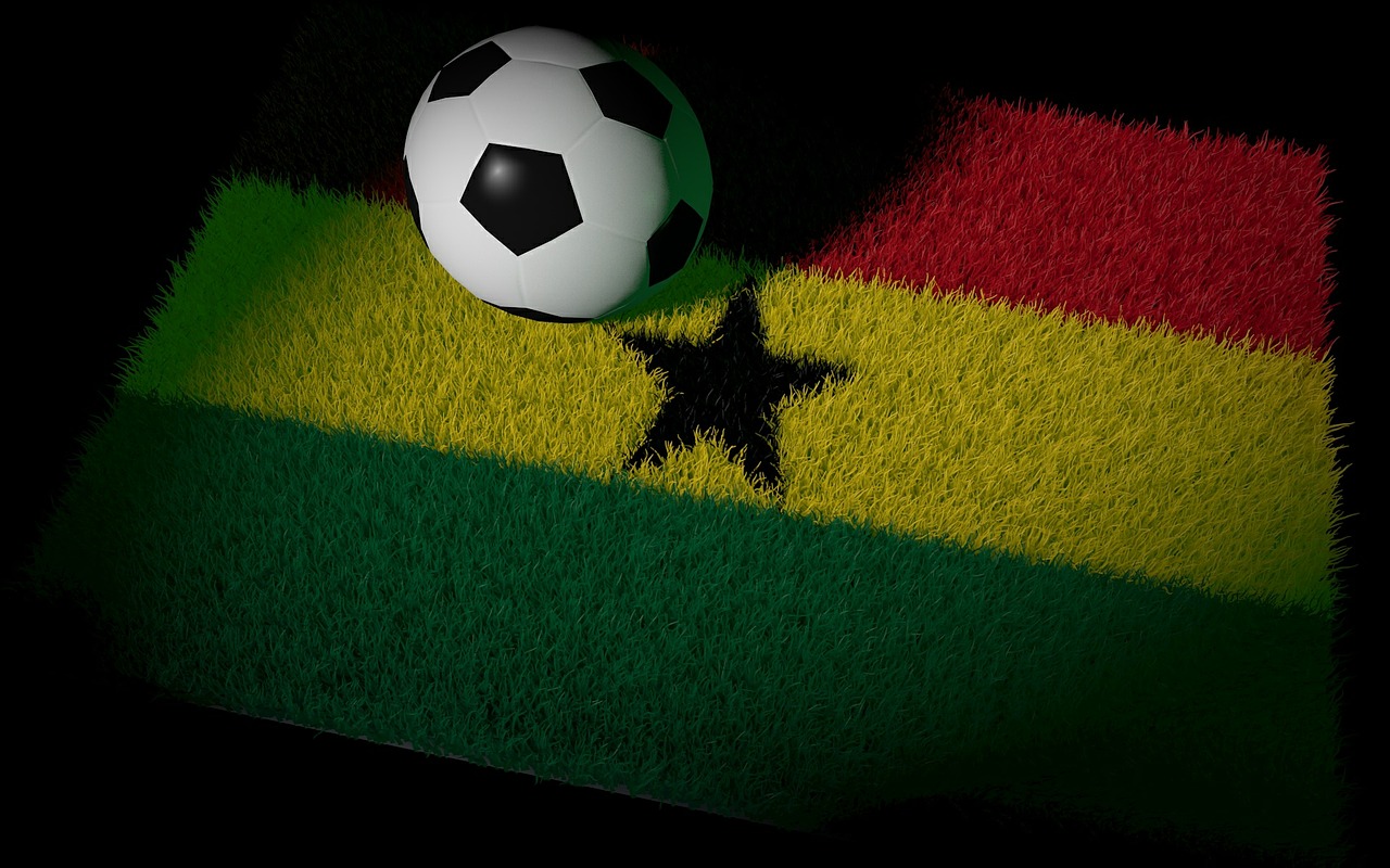 Gana, Futbolas, Pasaulio Taurė, Pasaulio Čempionatas, Nacionalinės Spalvos, Futbolo Rungtynės, Vėliava, Velėna, Nemokamos Nuotraukos,  Nemokama Licenzija