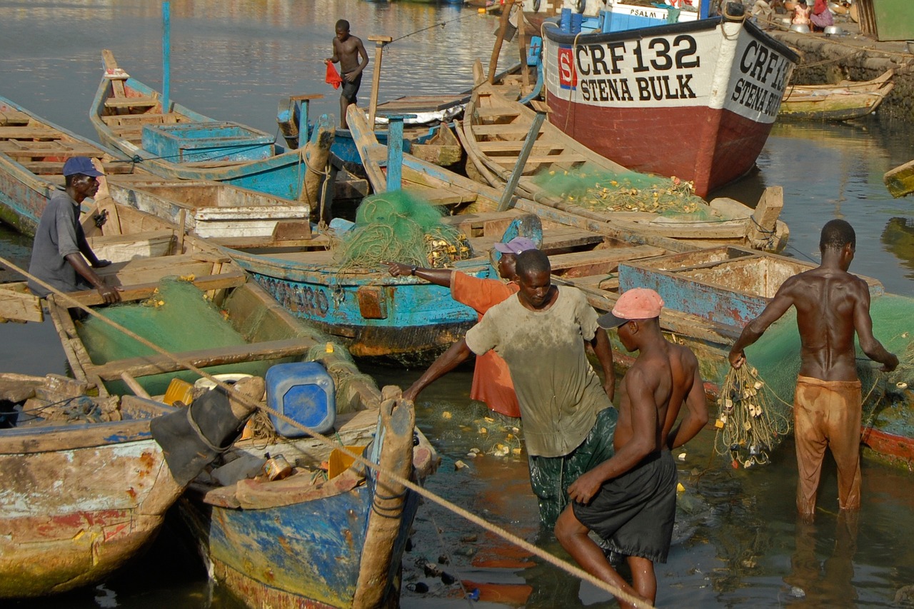 Gana,  Uostas,  Žvejybos Laivas,  Fischer,  Elmina, Nemokamos Nuotraukos,  Nemokama Licenzija