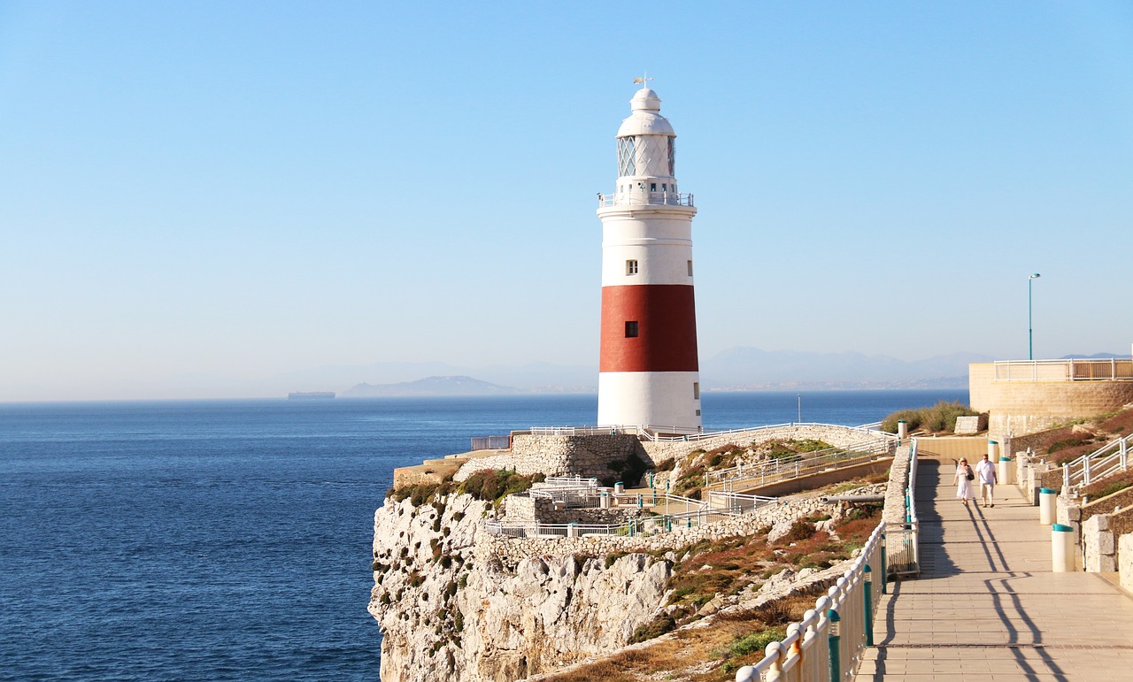 Gibraltaras, Švyturys, Europos Taškinis Švyturys, Kelionė, Nemokamos Nuotraukos,  Nemokama Licenzija