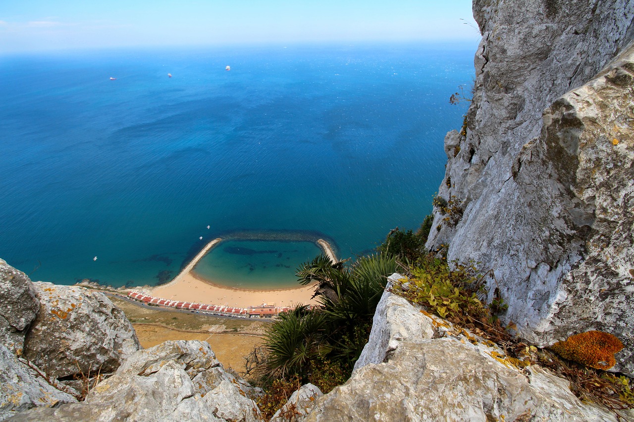 Gibraltaras,  Jūra,  Rokas,  Viduržemio Jūros,  Pobūdį,  Pakrantė, Nemokamos Nuotraukos,  Nemokama Licenzija