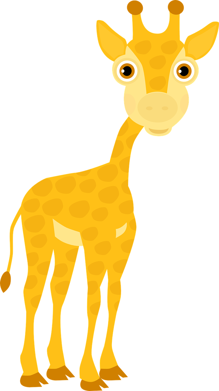 Žirafa, Cub, Zoologijos Sodas, Afrika, Safari, Bandas, Mielas, Nemokama Vektorinė Grafika, Nemokamos Nuotraukos,  Nemokama Licenzija