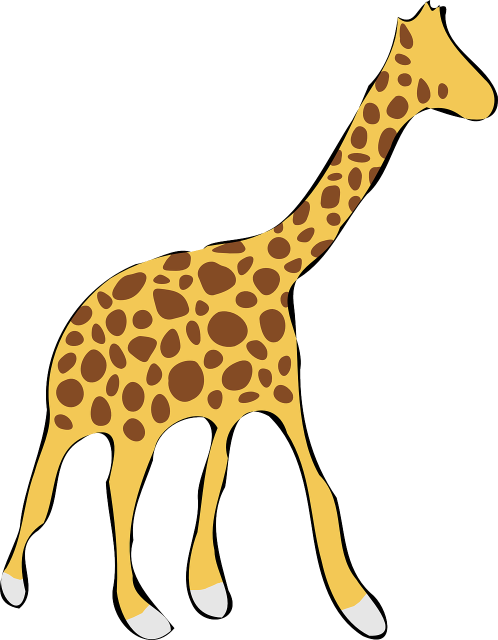 Žirafa, Laukinė Gamta, Afrika, Gyvūnas, Dideli Penki, Nemokama Vektorinė Grafika, Nemokamos Nuotraukos,  Nemokama Licenzija