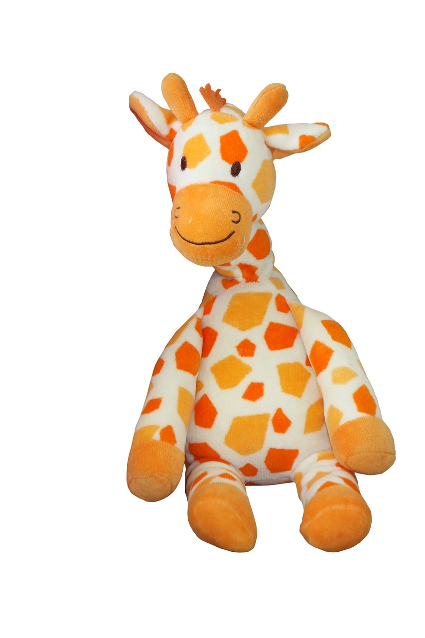 Žirafos Pliušinis Žaislas, Įdaryti, Gyvūnas, Medžiaga, Linksma, Žaisti Dalykas, Vaikai, Vaikai, Kūdikiai, Mielas