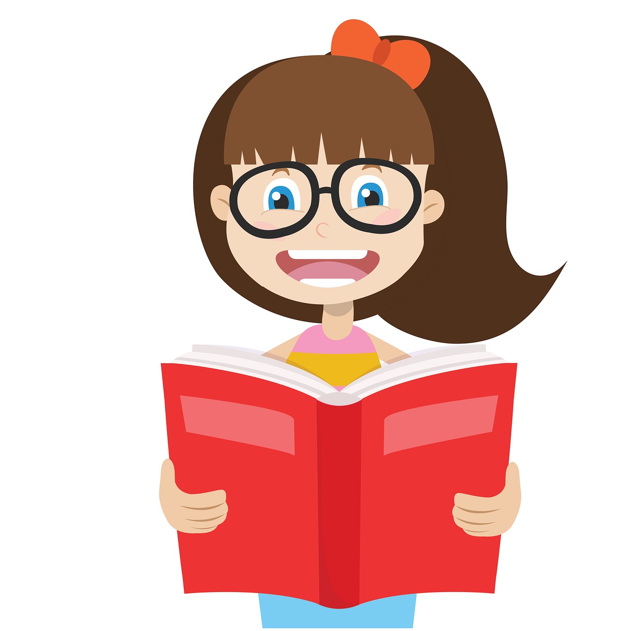 Mergaitės, Skaityti, Skaitytojai, Skaityti Knygą, Mokymasis, Kaip Vaikai, Knyga, Studentai, Iliustracija, Vaikai