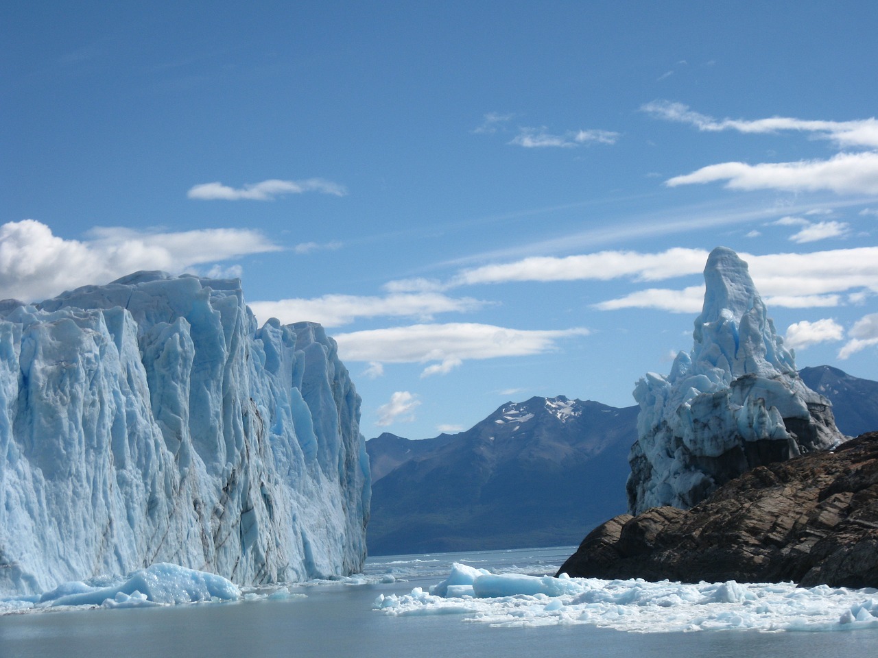 Glaciar, Perito Moreno, Argentina, Kalafatas, Kraštovaizdis, Patagonia, Gamta, Ledas, Nacionalinis, Parkas