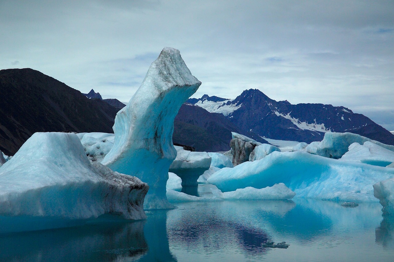 Ledynas, Kraštovaizdis, Vandenynas, Ledas, Sniegas, Vanduo, Turėti Ledyną, Kenai Fjordų Nacionalinis Parkas, Alaska, Usa
