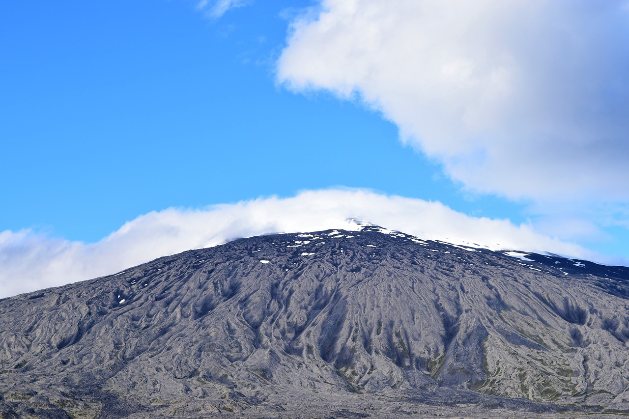 Ledynas, Snaefellsnes, Iceland, Snaefellsjokull, Dangus, Vulkanas, Snæfellsnes, Sniegas, Debesis, Mėlynas