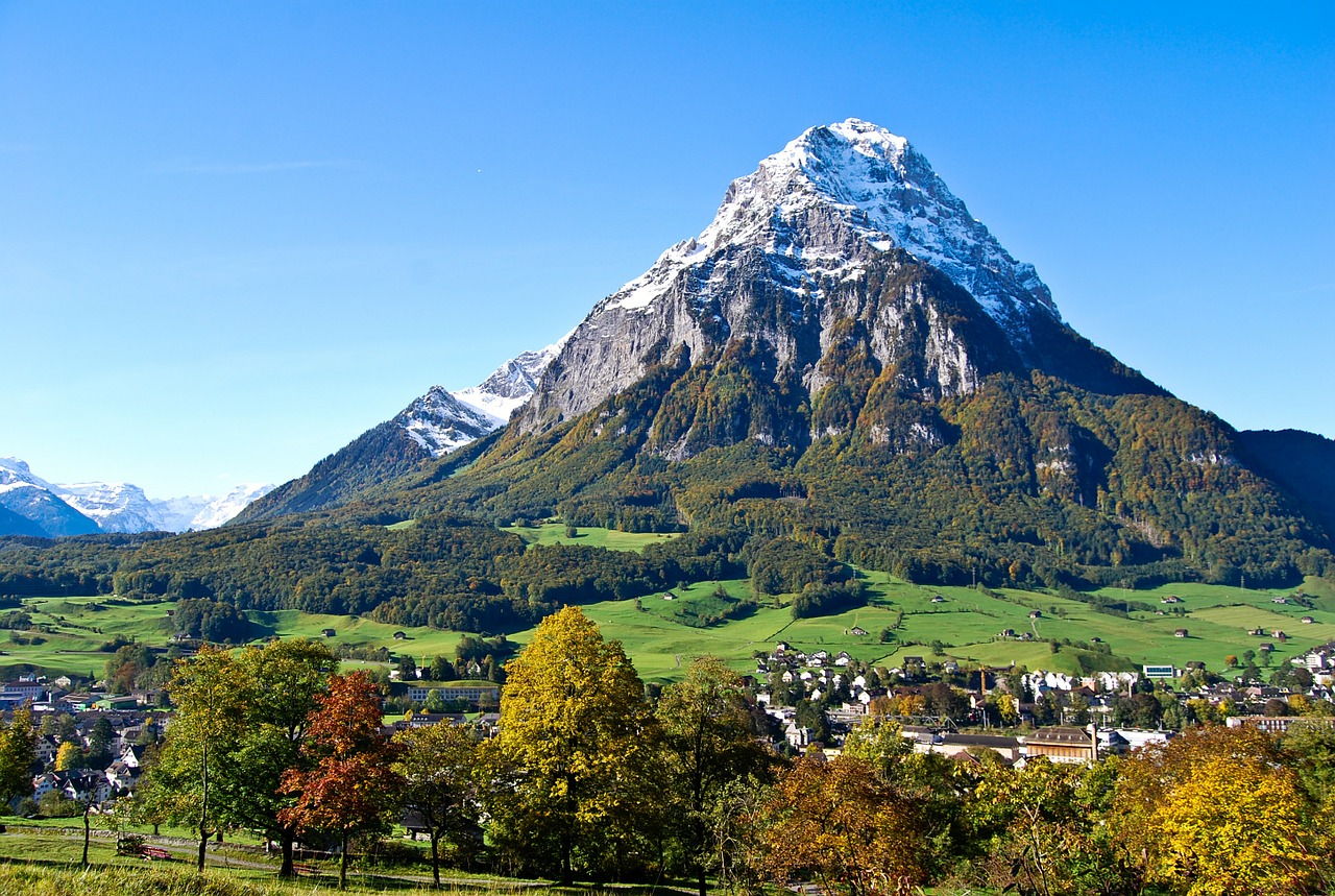 Glarus, Priekinis Glärnisch, Glärnisch, Alpių, Kalnas, Glarus Alps, Aukščiausiojo Lygio Susitikimas, Kietas, Snieguotas, Šveicarija