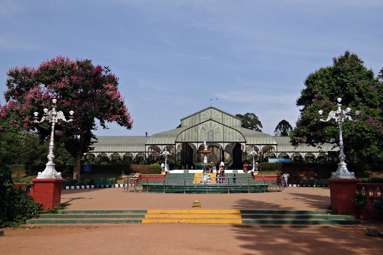 Stiklo Namas, Botanikos Sodas, Lal Bagh, Bangalore, Karnataka, Indija, Nemokamos Nuotraukos,  Nemokama Licenzija